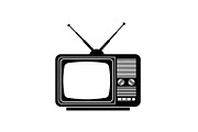 Retro Television Minimal Silhouette, a Graphic by hafijul (Thumbnail 13 of 14)