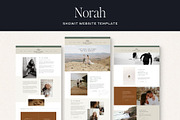 Norah Boho Showit Website Template, a Websites & App Template by Monarch Design Co. (Thumbnail 3 of 9)