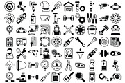 Automobile Parts Icons Pack, an Icon by Vector Portal (Thumbnail 3 of 5)