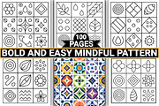 Bold and Easy Mindful Pattern, a Pattern Graphic by Coco Bloom (Thumbnail 2 of 3)