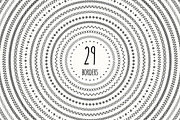 Line Doodle Brushes. Hand Borders., an Illustration by Krolja (Thumbnail 1 of 4)