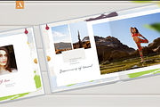 12x12 Photo Album Template / Aurora, a Brochure Template by ArealPro (Thumbnail 12 of 18)