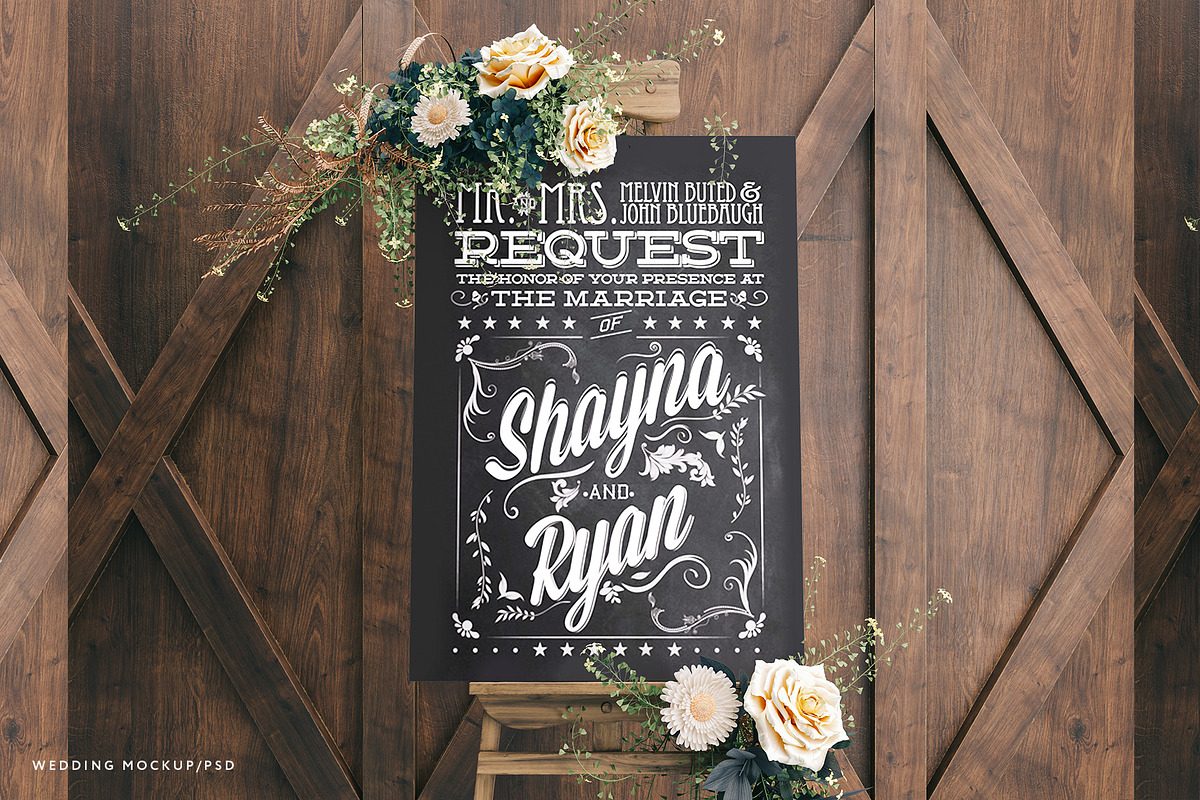 Wedding Board Mockup Bundle, a Print Template by Best Pixels™ (Photo 6 of 8)