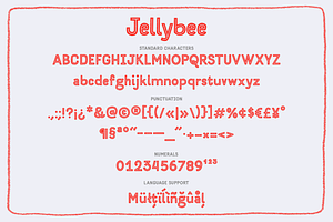 Jellybee Inline & Sans Hand Drawn