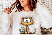 Whimsical easter cats clipart, an Illustration by SinaCreation (Thumbnail 7 of 11)