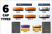 2lb Whey Protein Jar Mockup C1-Pro, a Packaging Mockup by Design Warlord (Thumbnail 4 of 16)