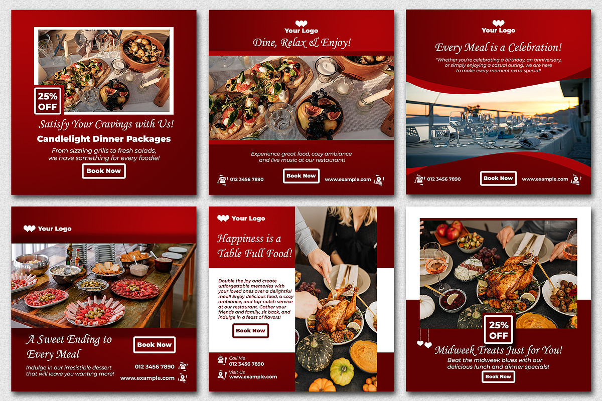 Restaurant - Food - Cafe - Post, a Social Media Template by Mohammad Sarfaraz (Photo 3 of 5)