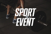 Gunsport - Sport Display Font, a Sans Serif Font by TypeLogue (Thumbnail 5 of 5)
