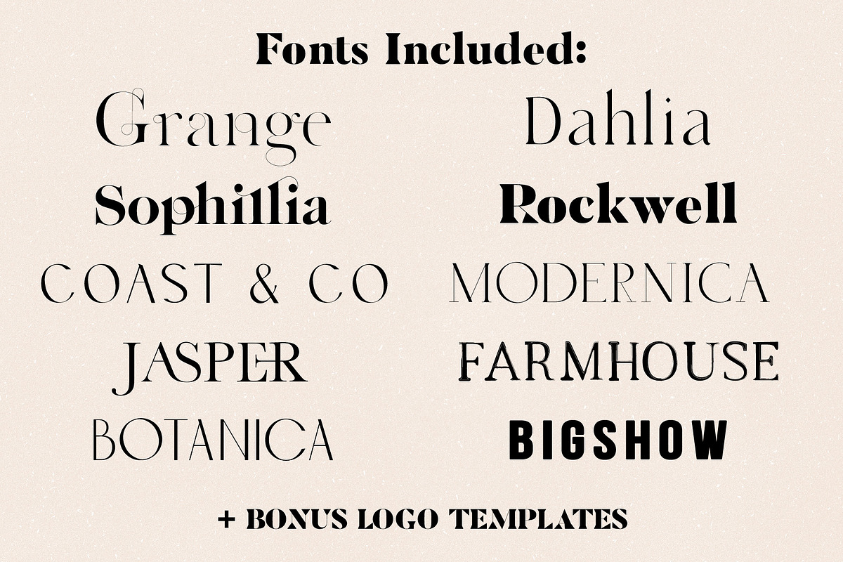 The Modern Font Bundle Vol. 2 preview 2