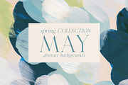 May - Painted Abstract Backgrounds, a Texture Graphic by Basia Stryjecka (Thumbnail 1 of 14)