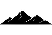 Mountain Skyline Silhouette, an Object Graphic by Designer_Momina (Thumbnail 11 of 20)