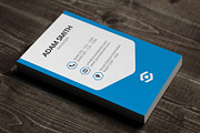 Vertical Business Card Template 04, a Business Card Template by Arslan (Thumbnail 2 of 2)