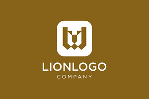 Lion Head Icon Logo Design, a Branding & Logo Template by Buqancreative