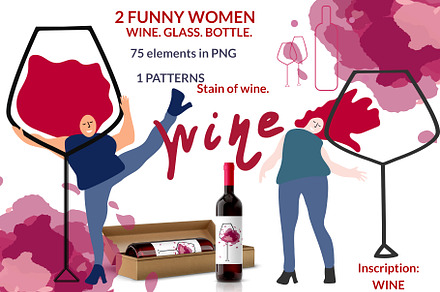 Label for RED WINE