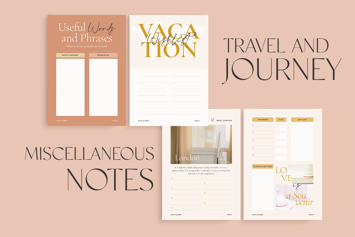SALE 2024 Planner & Journal CANVA PS, a Magazine Template by Eviory (Photo 22 of 27)