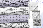 Cosmetics lavender SPA line clipart, an Illustration by NATASHA CHU (Thumbnail 14 of 16)