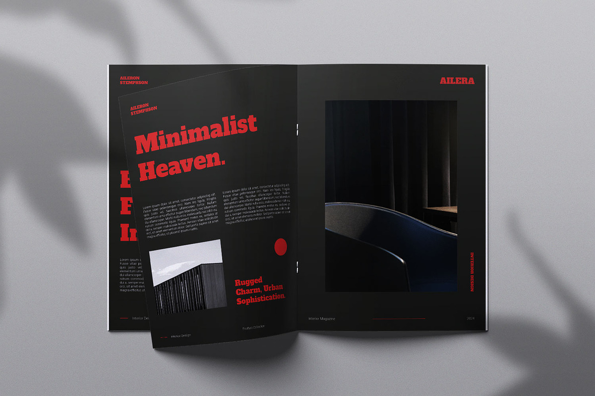 Ailera Editorial Interior Lookbook, a Magazine Template by Portocraft (Photo 3 of 6)