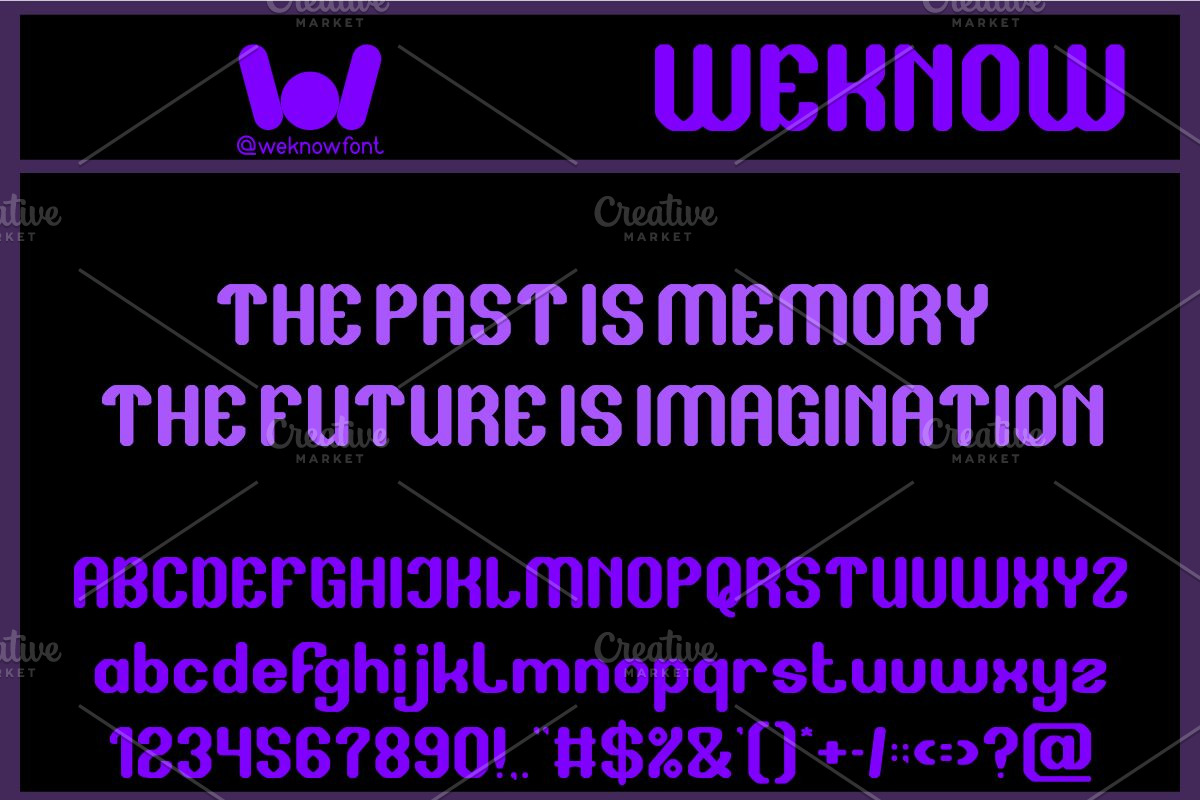 The Time font, a Font by weknow (Photo 5 of 8)