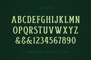 Obsypac Vintage Serif