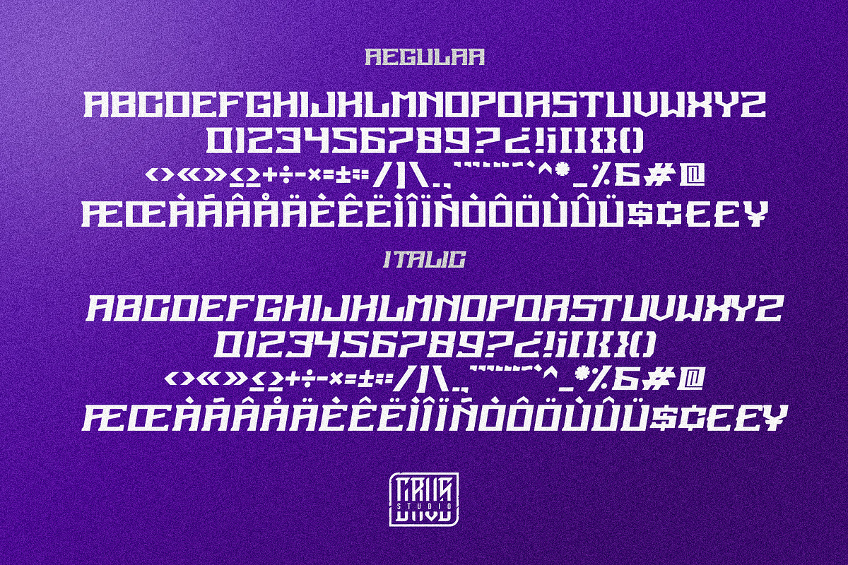 The Insurgent Font By Grvs Studio preview 2
