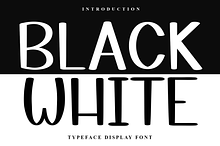 Black White