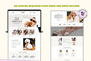 Minimal Neutral Wix Website Template, a Wix Template by Template Twist Shop (Thumbnail 7 of 10)