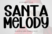 Santa Melody, a Sans Serif Font by InermediaSTUDIO (Thumbnail 1 of 8)