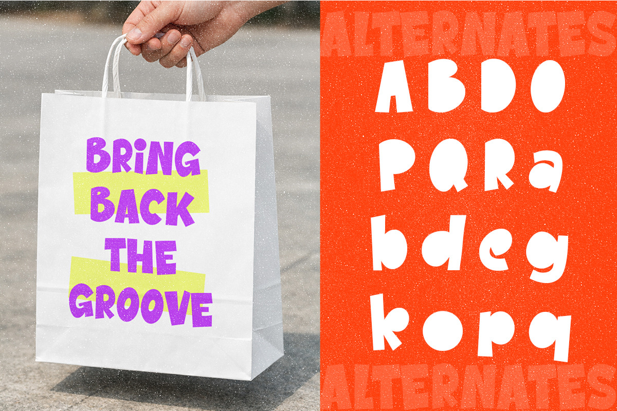 Monkey Dancing - Playful Fun Display, a Sans Serif Font by Afkari Studio (Photo 6 of 12)