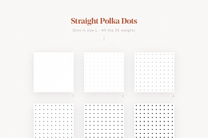 189 Polka Dot Halftone Patterns