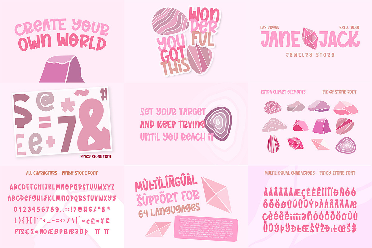 Adorable Font Bundle Vol 3, a Script Font by yumnatype (Photo 7 of 12)
