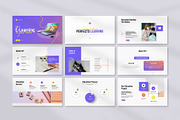 E-Learning Education Presentation, a Presentation Template by KreateTribe (Thumbnail 6 of 6)