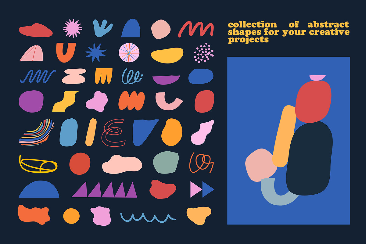 Abstract Shape Collection, an Object Graphic by Anny (Photo 7 of 19)