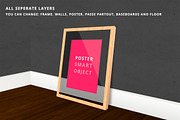 Vector Photo Frame mockup, a Print Template by Around Seven Products (Thumbnail 4 of 4)