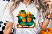 Christmas Santa Claus Sleigh PNG, an Illustration by Sublimation Artist (Thumbnail 8 of 9)