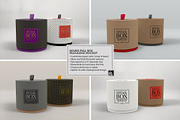 Round Pull Box Packaging Mockup, a Packaging Mockup by INCDesign (Thumbnail 8 of 8)