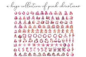 Huge Christmas Clipart Bundle