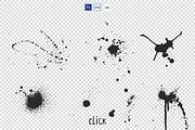 Hand-Drawn Ink Brushes Set, a Brush Add-On by ElenaKovalyova (Thumbnail 4 of 4)