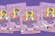 Ping Pong Tournament Flyer Template, a Flyer Template by Tiptop Graphic (Thumbnail 4 of 5)