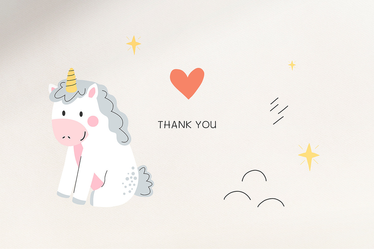 Cute unicorns, elements and quotes, an Animal Illustration by Mariart_i (Photo 8 of 8)