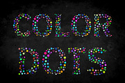Color Dots Font, a Slab Serif Font by vladocar (Thumbnail 3 of 7)