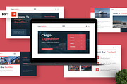 Cargo Expedition - Logistik PPT, a Presentation Template by Deepslide Studio (Thumbnail 1 of 6)