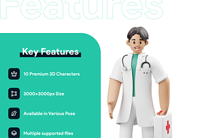 Doctor 3D Character