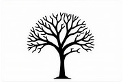 Nature Tree Silhouette Set, an Illustration by Creativeshirt (Thumbnail 6 of 9)