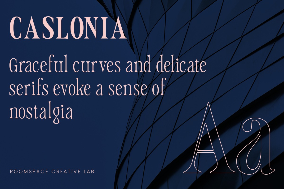 Caslonia - Nostalgic Classic Serif, a Serif Font by roomspace creative lab (Photo 3 of 11)