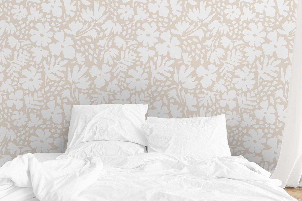 Bright Flowers Shapes, a Pattern Graphic by MalyskaStudio (Photo 6 of 10)