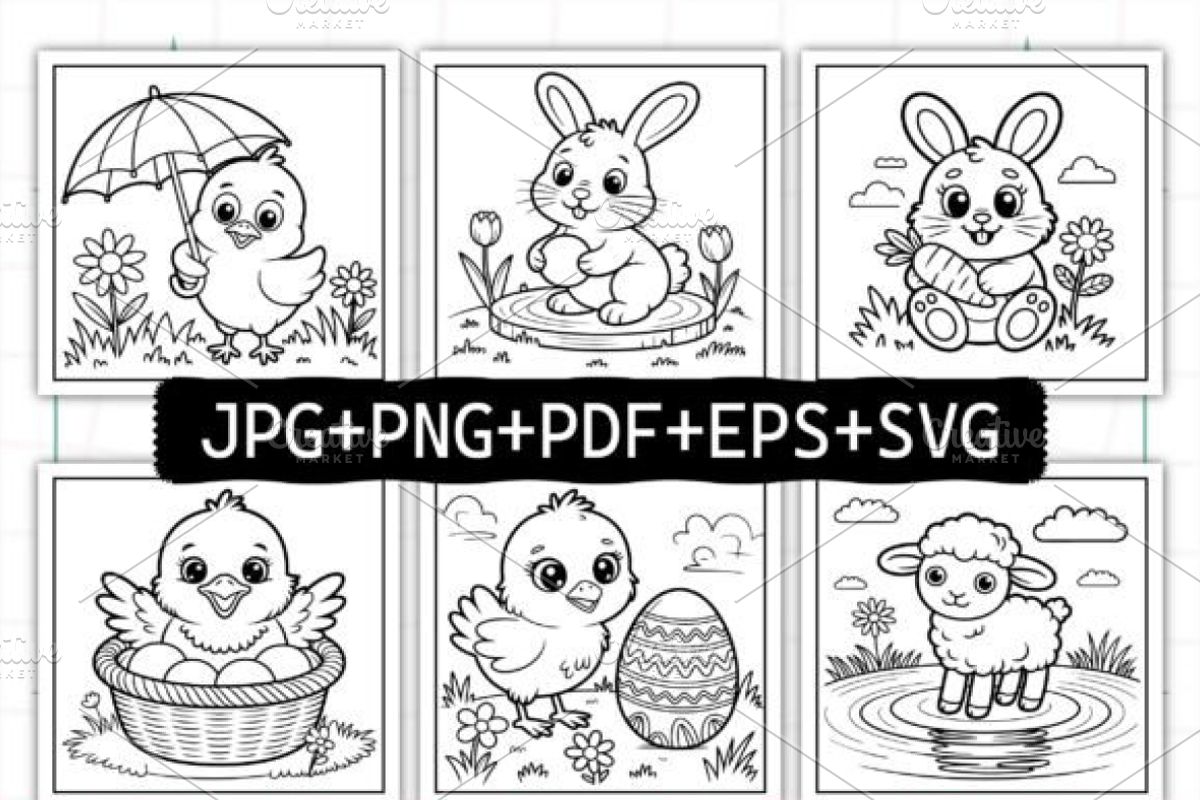 Bold & Easy Happy Easter, a Seasonal Illustration by Ink Gallery (Photo 3 of 4)