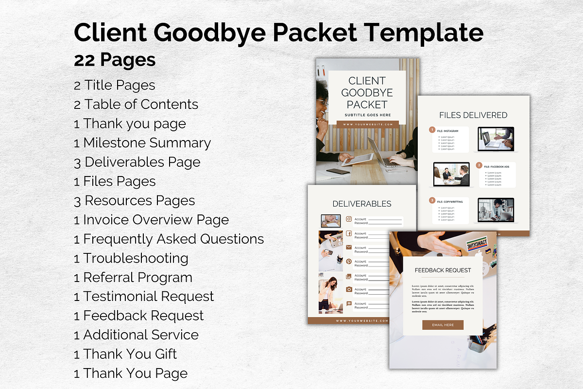 Client Goodbye Offboarding Template, a Magazine Template by Social Assumptions (Photo 4 of 15)