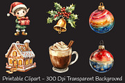 Merry Magic Whimsical Christmas PNG, an Illustration by RobertsArt (Thumbnail 7 of 7)