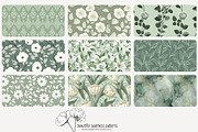 70 sage green seamless pattern, a Pattern Graphic by Poppy Lane Studio (Thumbnail 4 of 10)