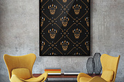 Skull & Roses: patterns, frames, a Pattern Graphic by ClipartMuchLove (Thumbnail 3 of 8)